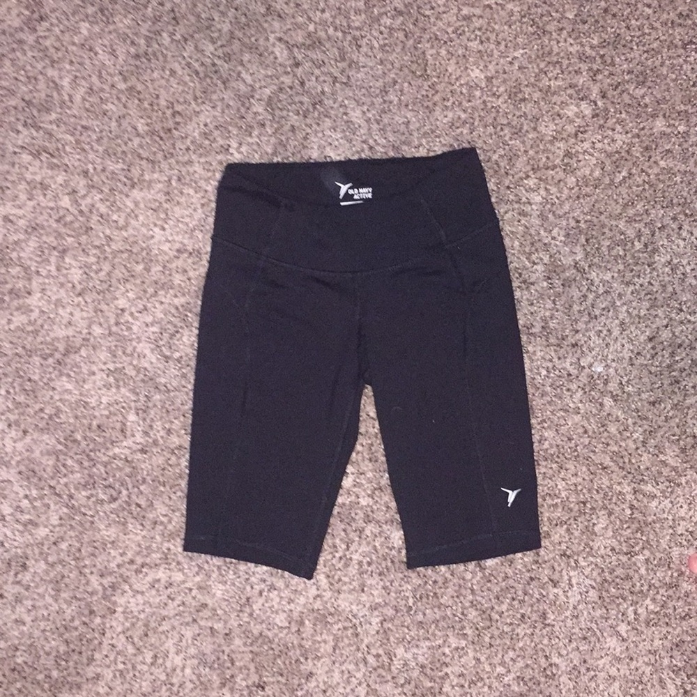 Black workout shorts old navy